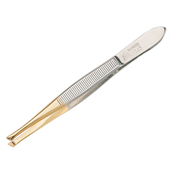 SOLINGEN PINCETA 9cm POZLAĆEN VRH