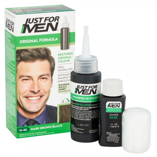 JUST FOR MEN COLOR ŠAMPON - TAMNO SMEĐI