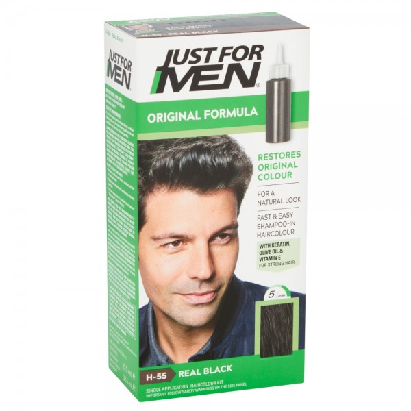 JUST FOR MEN COLOR ŠAMPON - CRNI