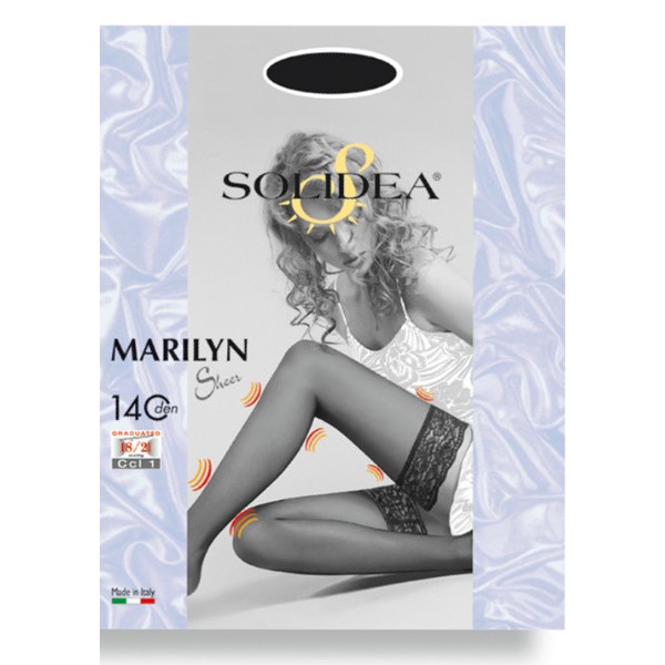 SOLIDEA MARILYN 140 ČIPKASTE NERO 3 (ML)